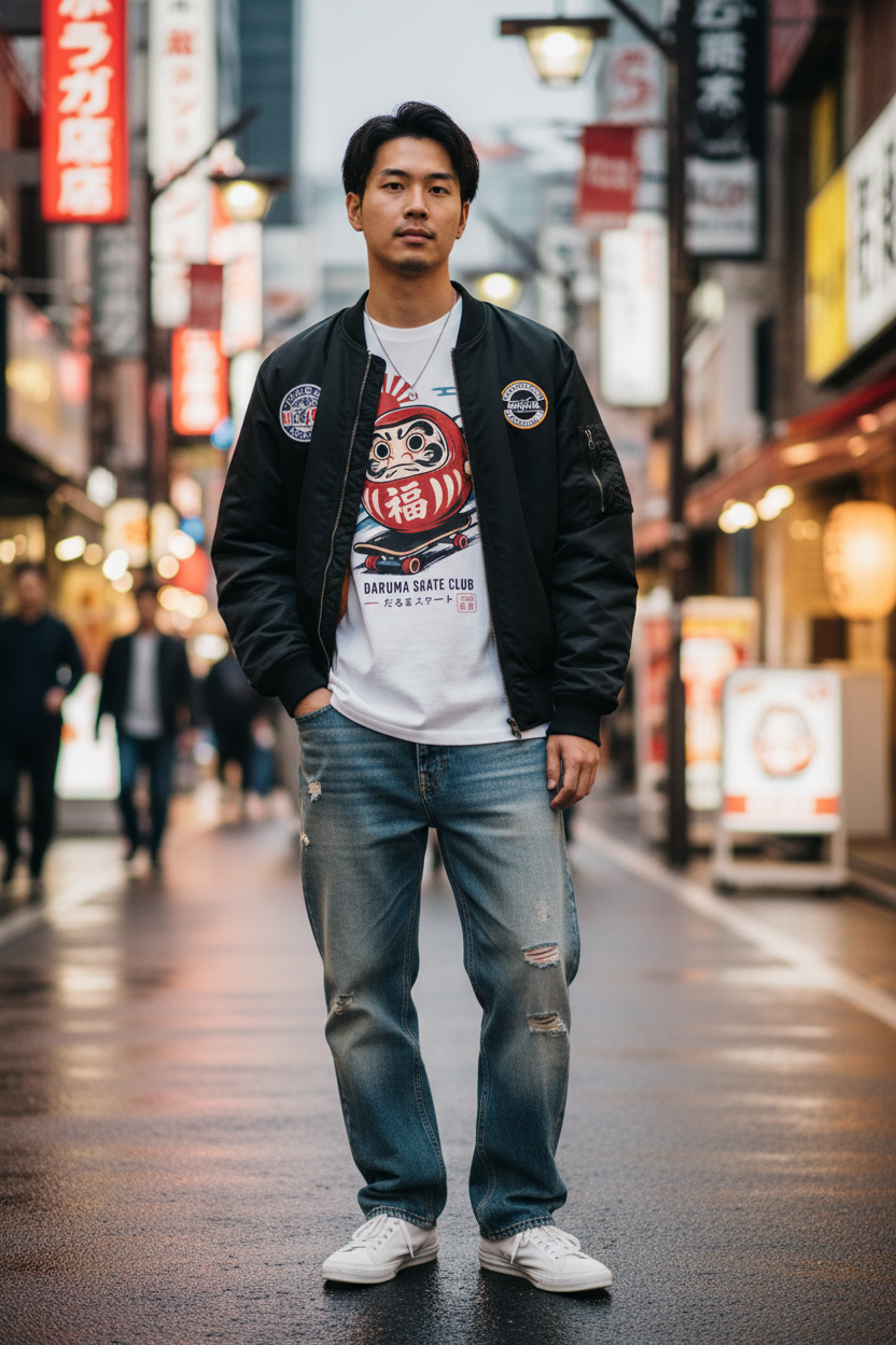 Daruma Skate Club - Guy Tokyo Street