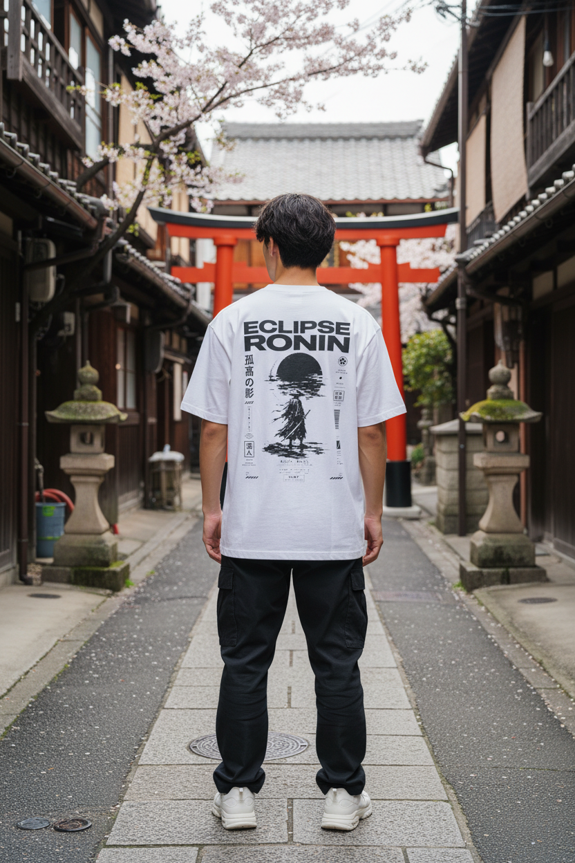 Eclipse Ronin - Guy Back Shot Daytime Asakusa