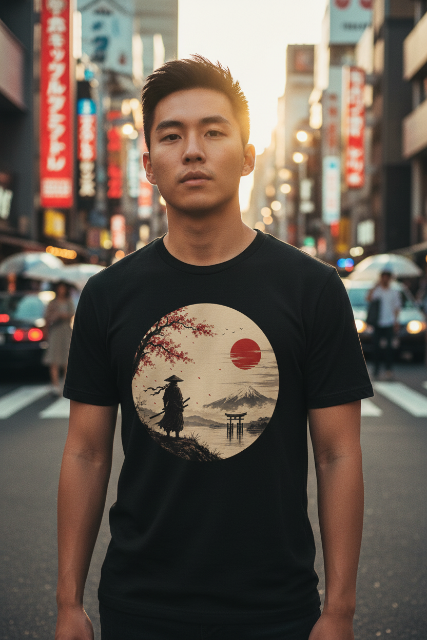 Fading Sun - Male Model Tokyo