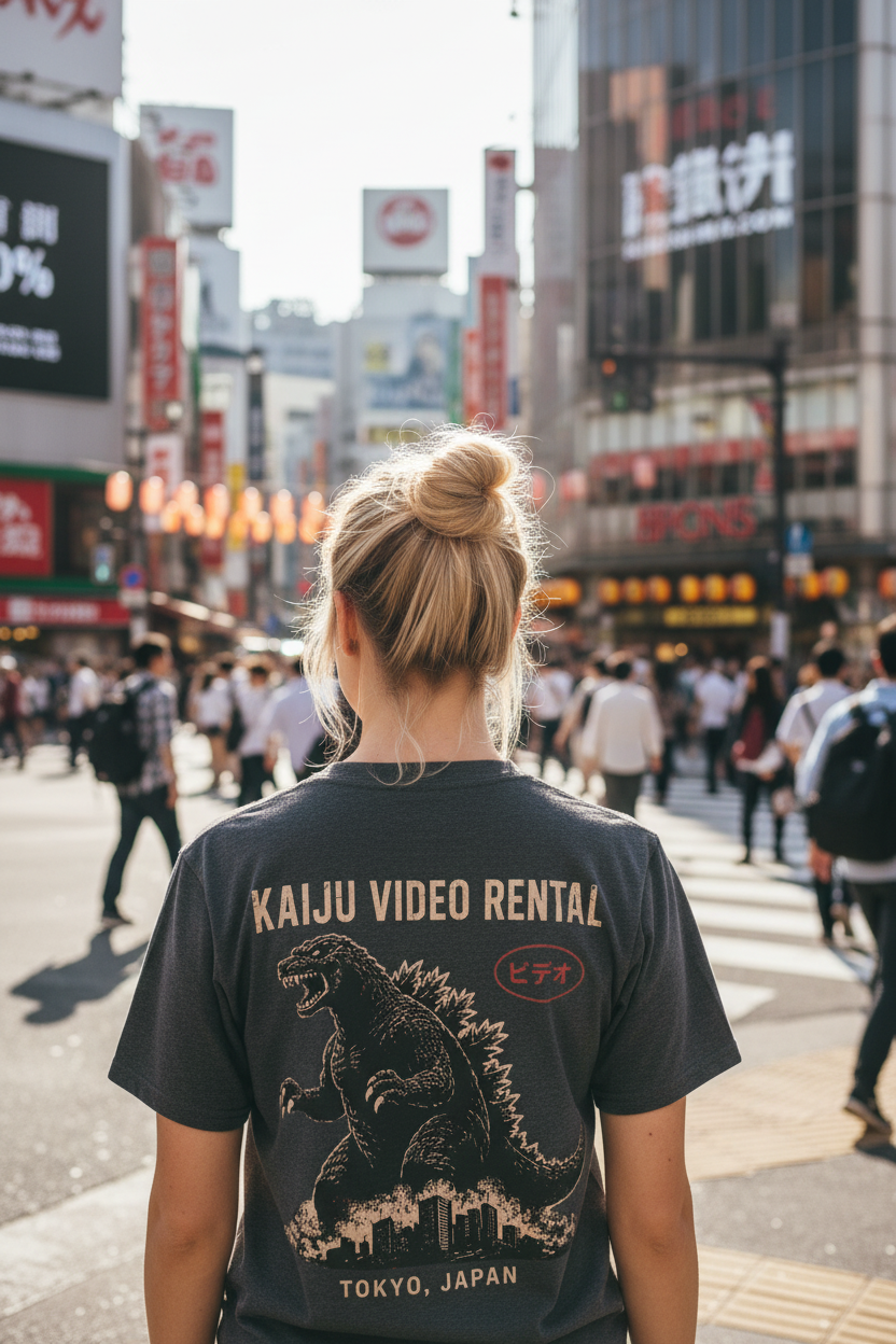 Kaiju Video Rental – Dark Heather Close Up Tokyo