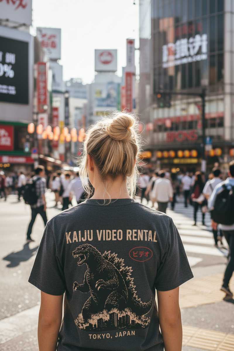 Kaiju Video Rental – Dark Heather Close Up Tokyo