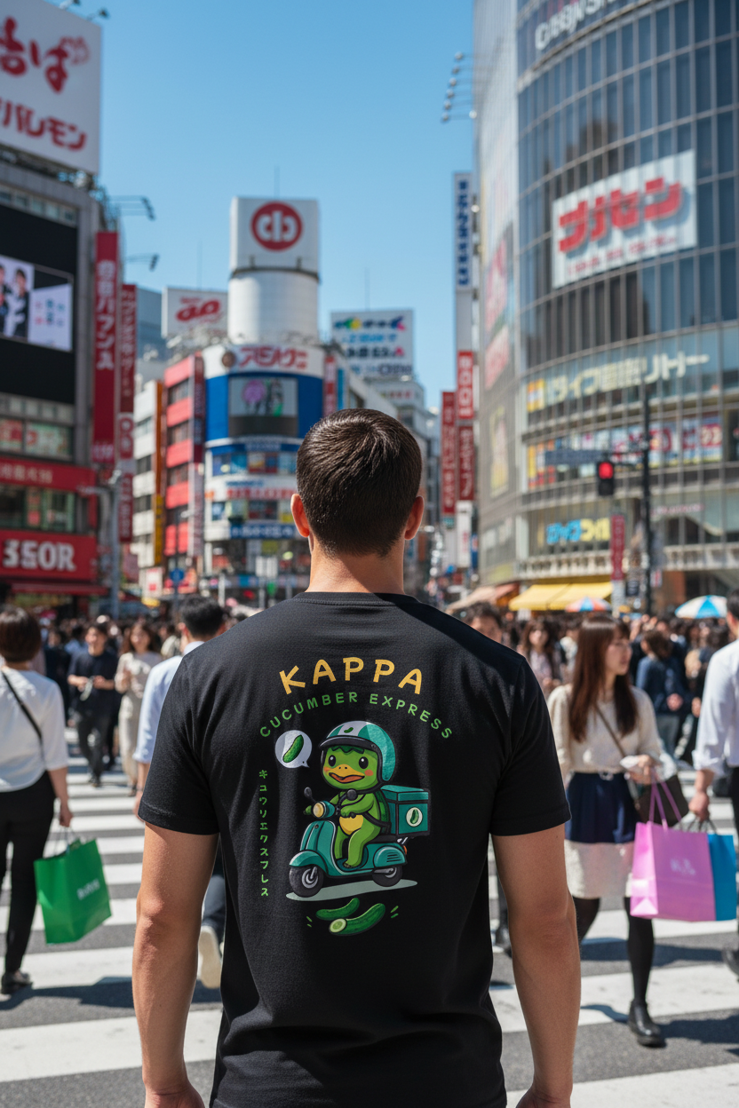 Kappa Cucumber Express Male Model Tokyo