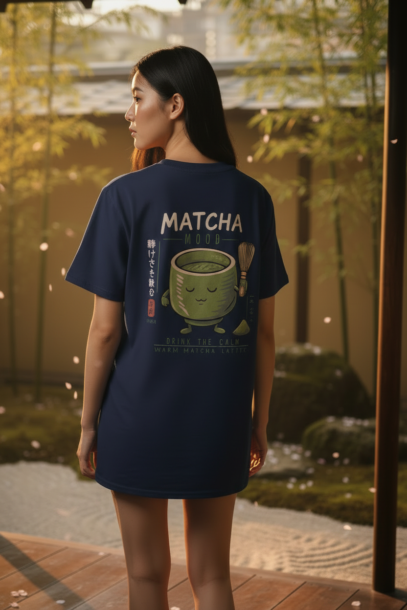 Matcha Mood Back Close Up