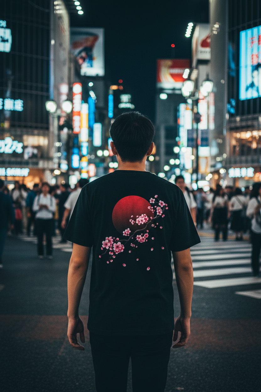 Sakura Moon No Bag Shibuya Night