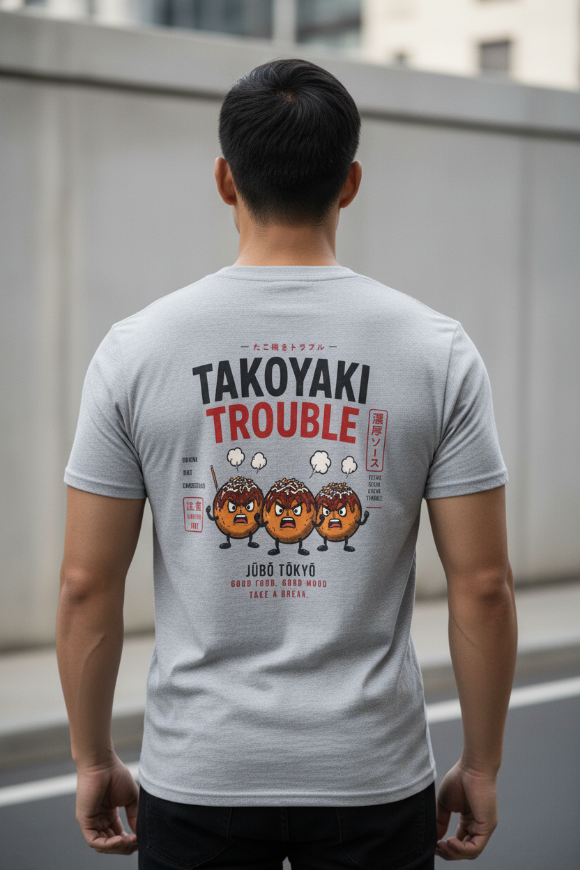 Takoyaki Trouble Male Model Legible